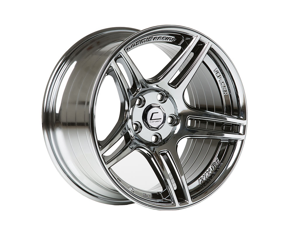 Cosmis Rz Racing Cosmis Racing S5R Wheel 17x9 5x114.3 +22mm Black Chrome - Cartel Australia